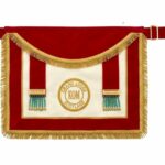 RAOB Apron Red Trim Ceremonial