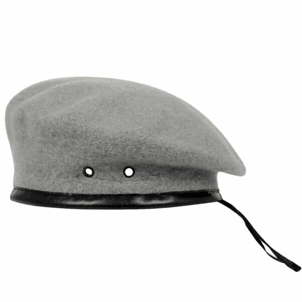 British Military Gray Army Beret Cap