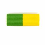 Military Ribbon Bar Yellow Green