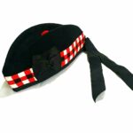 Scottish Wool Piper Bonnet Triple Diced Cap
