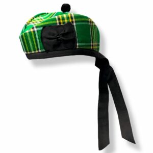 lrish Piper Bonnet Hat Highlander Military Cap