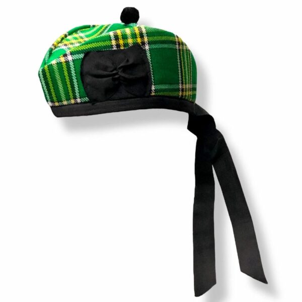lrish Piper Bonnet Hat Highlander Military Cap