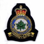 Royal Air Force V Squadron Machine Embroidered Badg