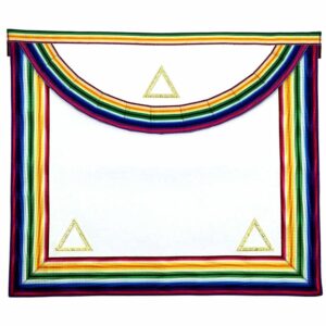 Masonic Regalia Member Gold Royal Ark Mariner Apron