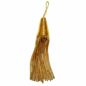 Gold Bullion Tassel Military Cap Hat