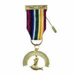 Gold Royal Ark Mariner Breast Jewel Plated