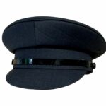 Military Light Grey Chauffeur Peaked Cap