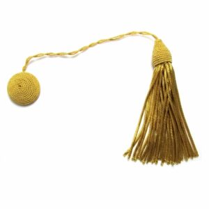 Military Cap Cord Tassels For Gold Wire