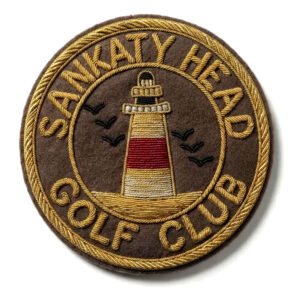 Hand Embroidered Bullion Wire Badges