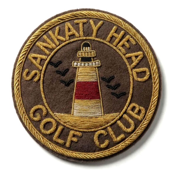 Hand Embroidered Bullion Wire Badges Hand Embroidered Bullion Wire Badges