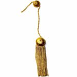 French Doctoral Tam Gold Silk Tassel