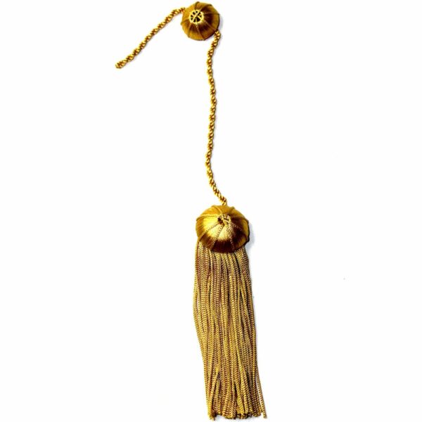 French Doctoral Tam Gold Silk Tassel French Doctoral Tam Gold Silk Tassel