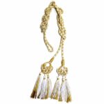 Wholesale Tassels Knot Golden White