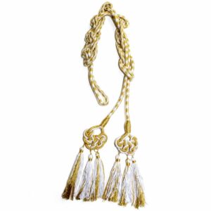 Wholesale Tassels Knot Golden White