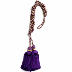 Cincture Purpel Knot Tassel