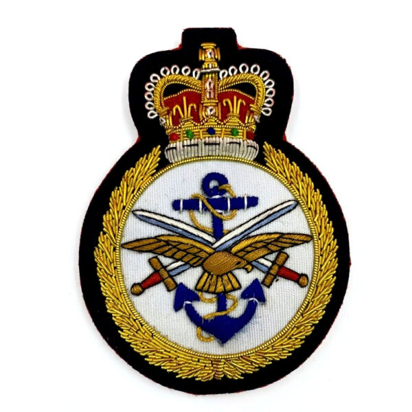 Military Hand Embroidered Bullion Badge Military Hand Embroidered Bullion Badge