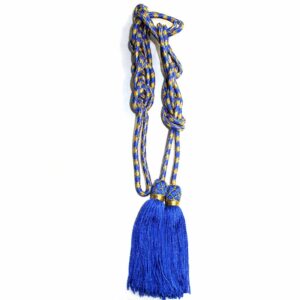 Cincture Alb Knot Blue Tassels
