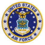 Machine Embroidery Air Force Badge