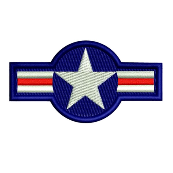 Vintage Star Embroidery Badge