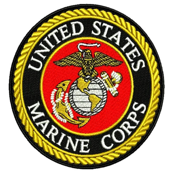 Military Marine Corps Embroidery Badge