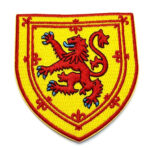 Scotish Lion Embroidered Badge
