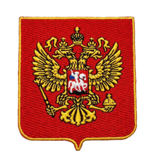 Russia Eagle Arms Embroidered Badge
