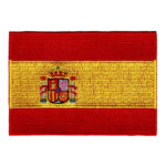 Spain Flag Embroidered Badge