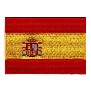 Spain Flag Embroidered Badge
