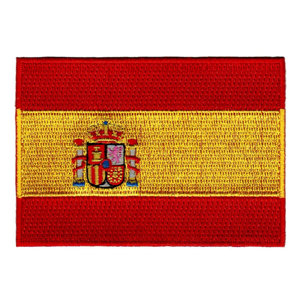 Spain Flag Embroidered Badge
