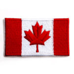 Canada Flag Embroidered Badge