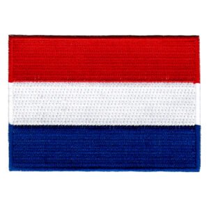 Netherlands Flag Embroidered Badge