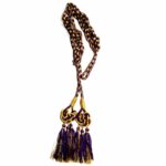 Purpel And Gold Knot Cincture
