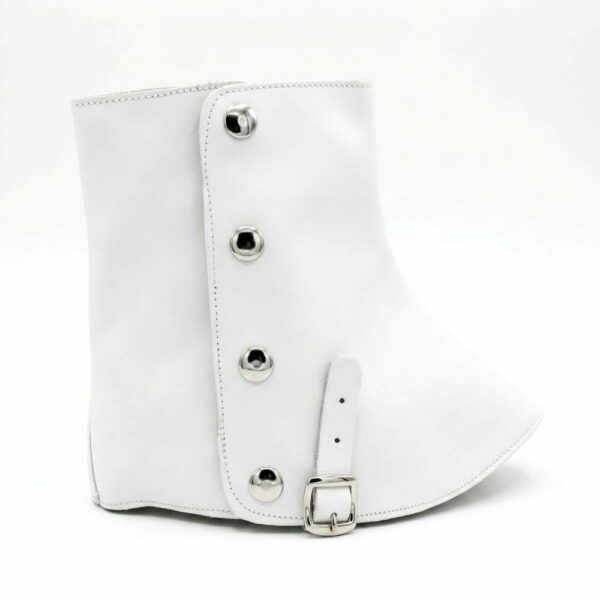 WW1 Scottish leather Spats White