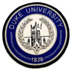 Hand Embroidered Duke University Bullion Badge