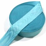 Masonic Moire Ribbons Sky Blue