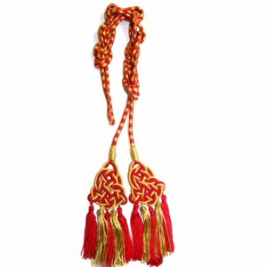 Cincture Cingolo Red And Golden