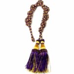 Priest Purpel Gold Round Flat Tassels