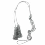 Silver Cincture Solomon Knot Tessel