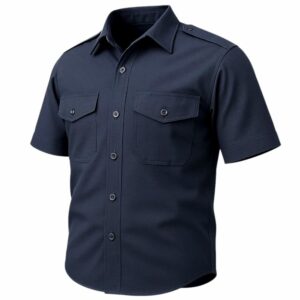 Short Sleeve Police Uniform Shirt