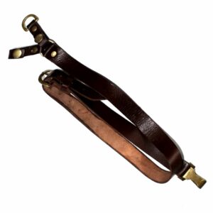 Officer Brown Leather Cross Strap