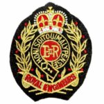 British Royal Engineer Embroidered Badge