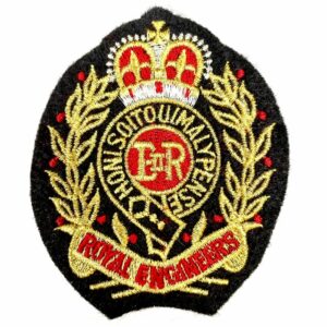 British Royal Engineer Embroidered Badge