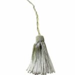 French Silver Bullion Wire Tassel