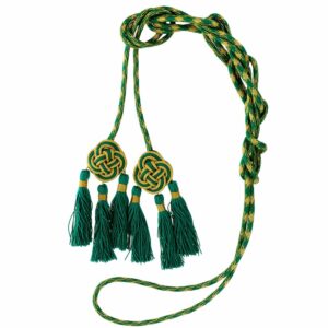 Green And Gold Cincture Three tripolin Tessel