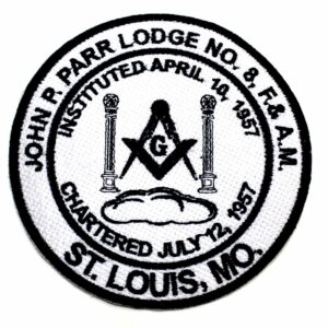 Masonic Embroidered Patches
