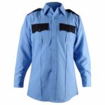 Uniform Shirt Polyester Short Sleeves For Men