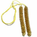 Military Gold Bullion Fringe Caterpillar