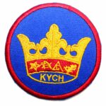 Machine Embroidery Crown Badges