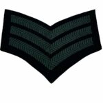 British Military Green Black Sergeant Chevron Suppliers