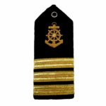 Navy Epaulets Shoulder Boards 4 Bar